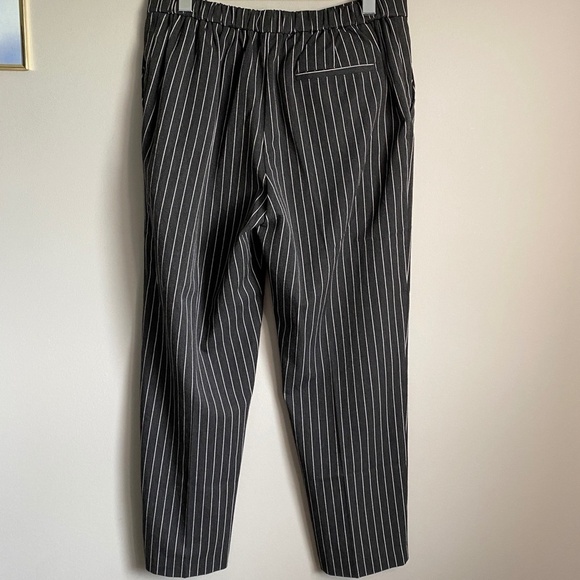 Hudson‎ North Women's Charcoal Pinstriped Pull On Pants Size Medium - Picture 4 of 13
